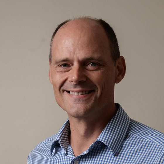 Profile shot of Kevin Saunders from Saroma